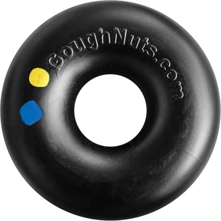 Goughnuts Original Black Dog Chew Ring Large