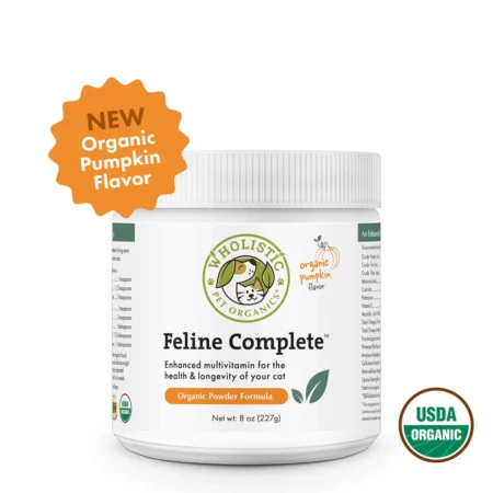 Wholistic Pet Organics Feline Complete Cat Daily Multivitamin 8oz