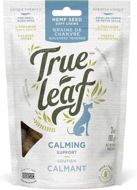 True Leaf Hemp Calming Chews Stress Relief for Dogs 90ct