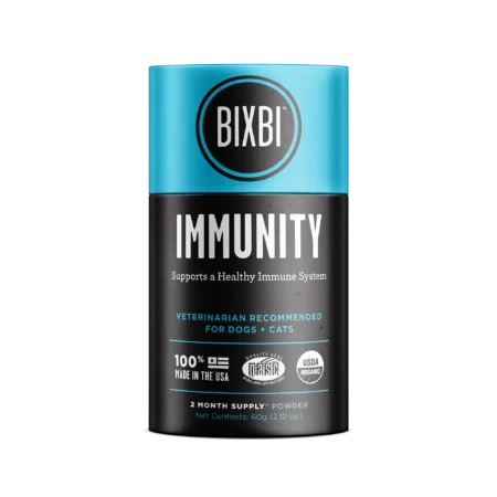 BIXBI Organic Immunity Mushroom Supplement for Dogs 60g