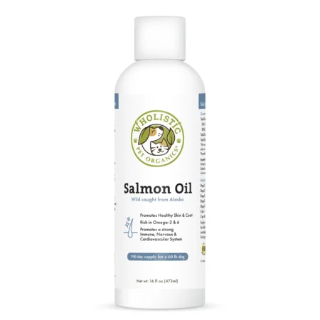 Wholistic Pet Organics Wild Alaskan Salmon Oil 8oz